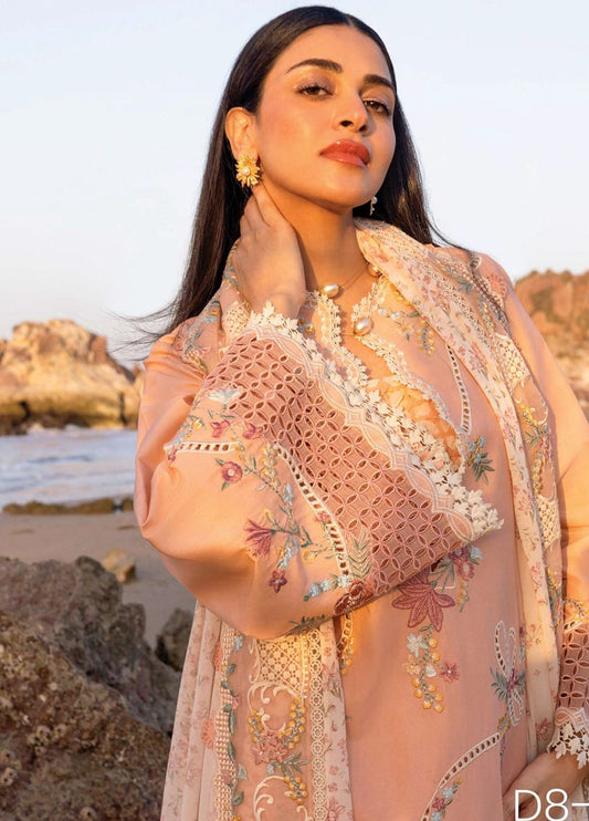 CRIMSON 3PC LAWN UNSTITCHED EMBROIDERED
Code:4028