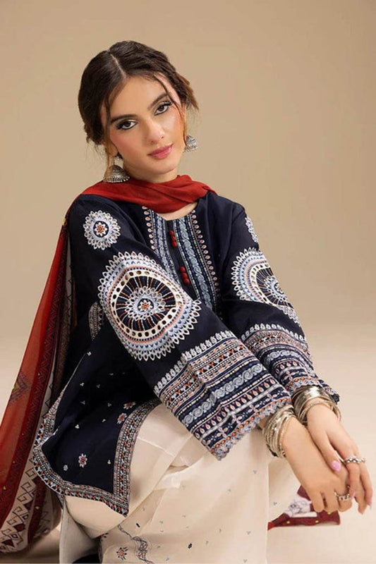 JAZMIN LAWN WITH DIGITAL PRINT VOIL DOBBY DUPATTA