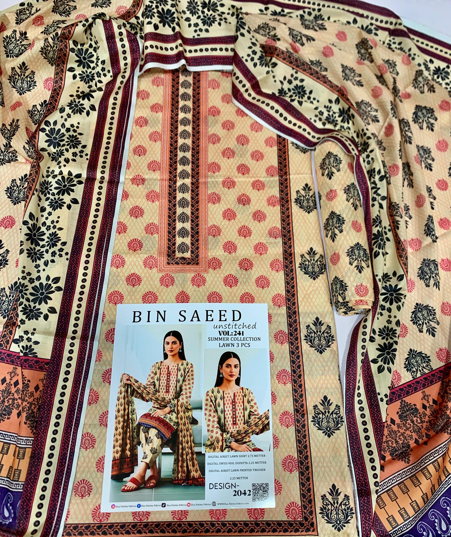 BRAND NEW 3PC DIGITAL PRINTED COLLECTION