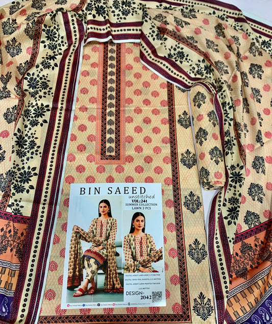 BRAND NEW 3PC DIGITAL PRINTED COLLECTION