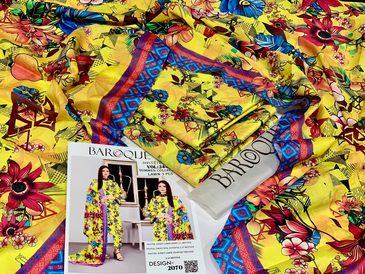 BRAND NEW 3PC DIGITAL PRINTED COLLECTION