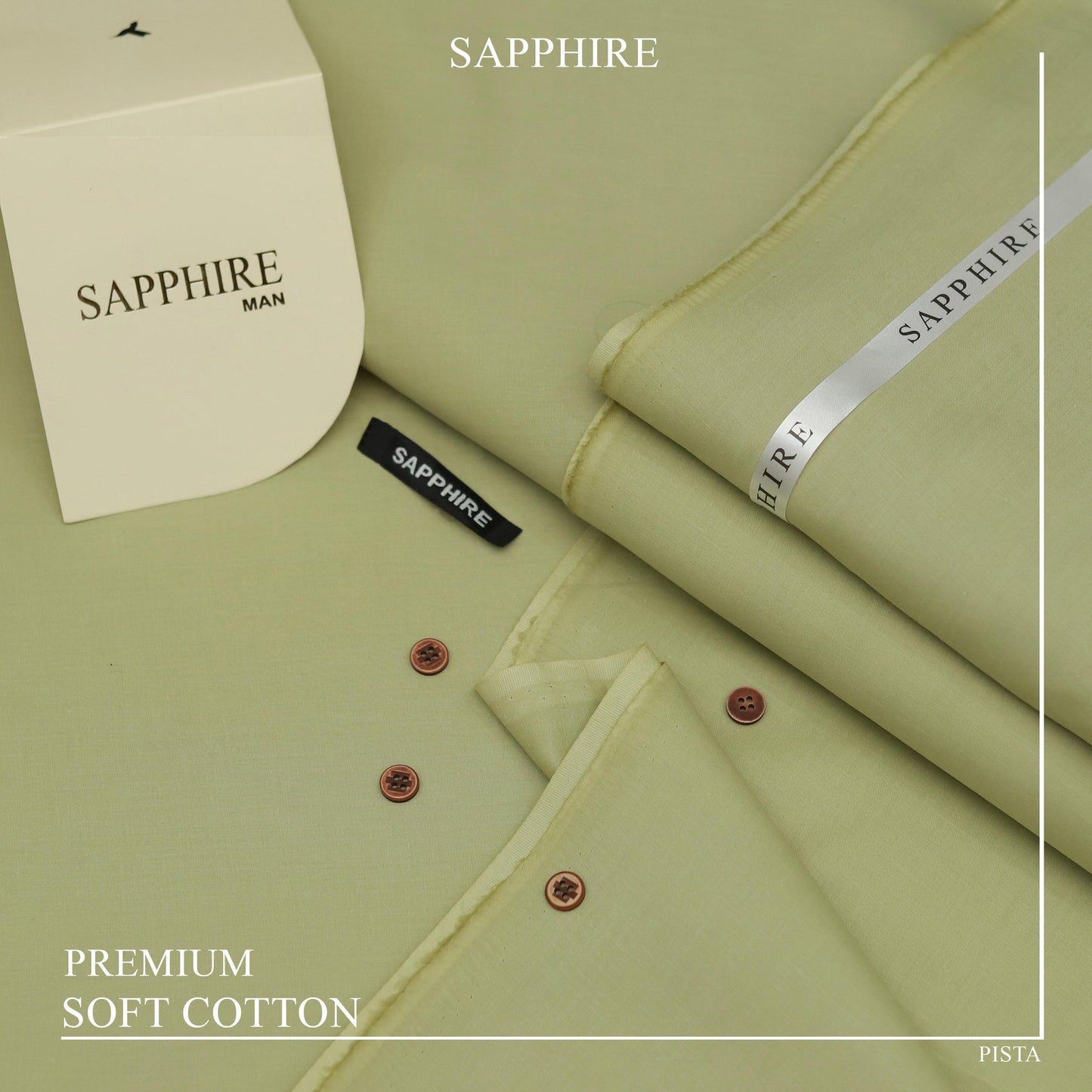 SAPPHIRE GIZA COTTON
《 SOFT COTTON 》