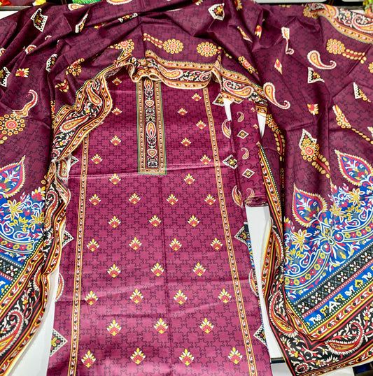 BRAND NEW 3PC DIGITAL PRINTED COLLECTION