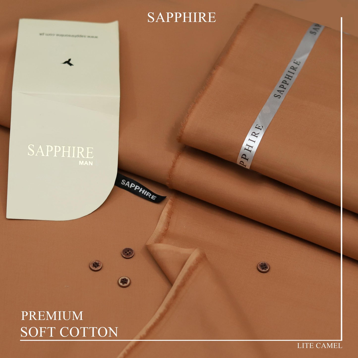 SAPPHIRE GIZA COTTON
《 SOFT COTTON 》