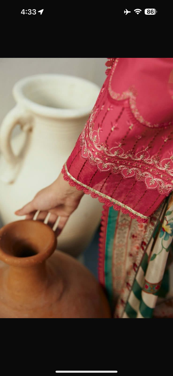 Zara Coco - Winter 3PC Linen | CODE 7014