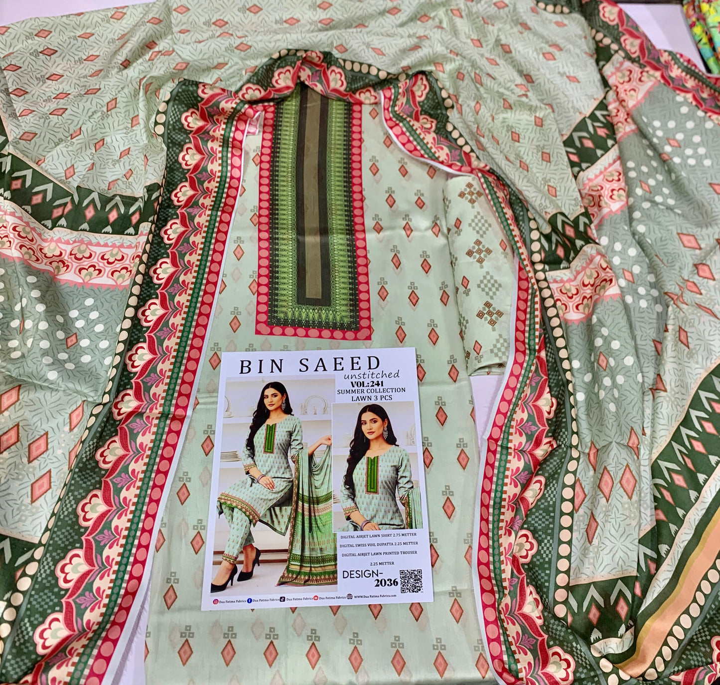 BRAND NEW 3PC DIGITAL PRINTED COLLECTION