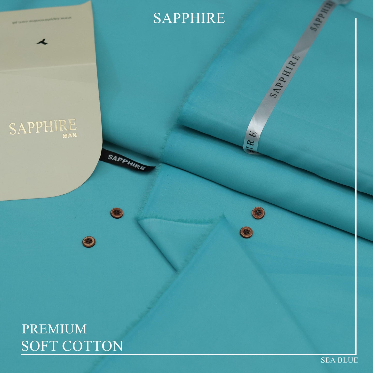 SAPPHIRE GIZA COTTON
《 SOFT COTTON 》
