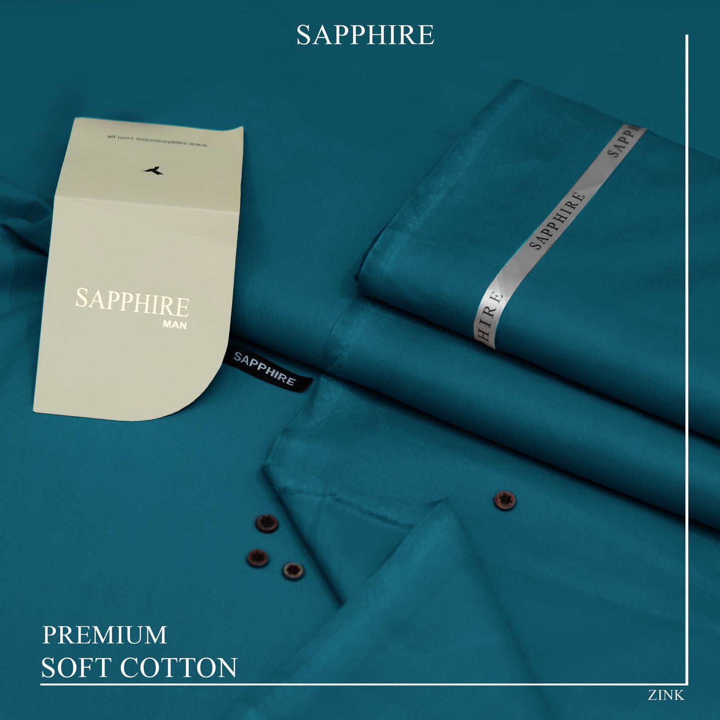 SAPPHIRE GIZA COTTON
《 SOFT COTTON 》