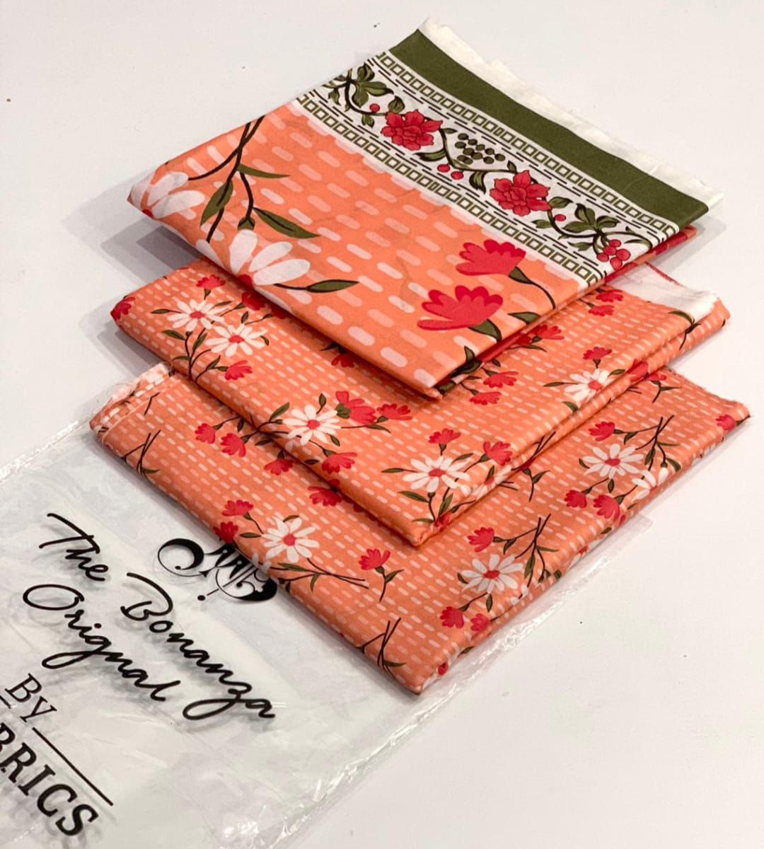 BRAND NEW 3PC DIGITAL PRINTED ALLOVER COLLECTION