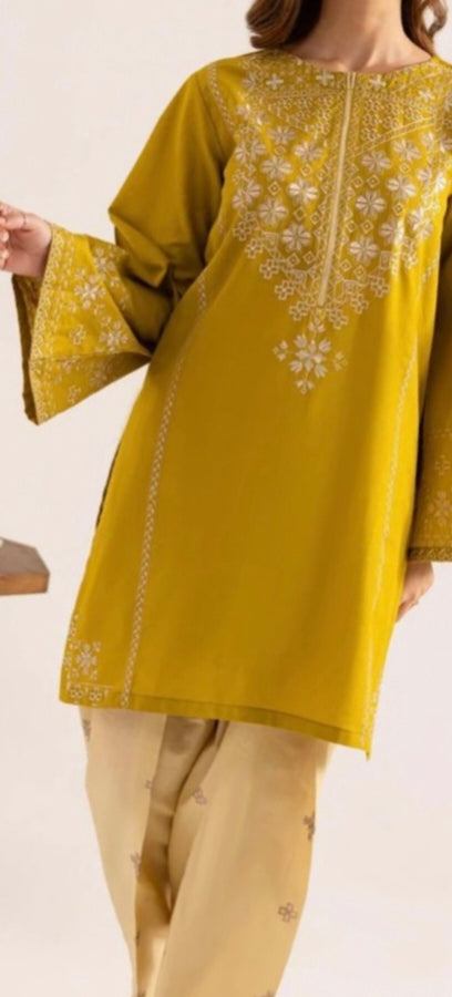 LAWN Shirt Front HEAVY Embroidery