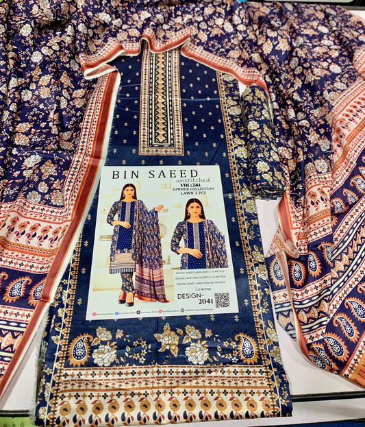 BRAND NEW 3PC DIGITAL PRINTED COLLECTION