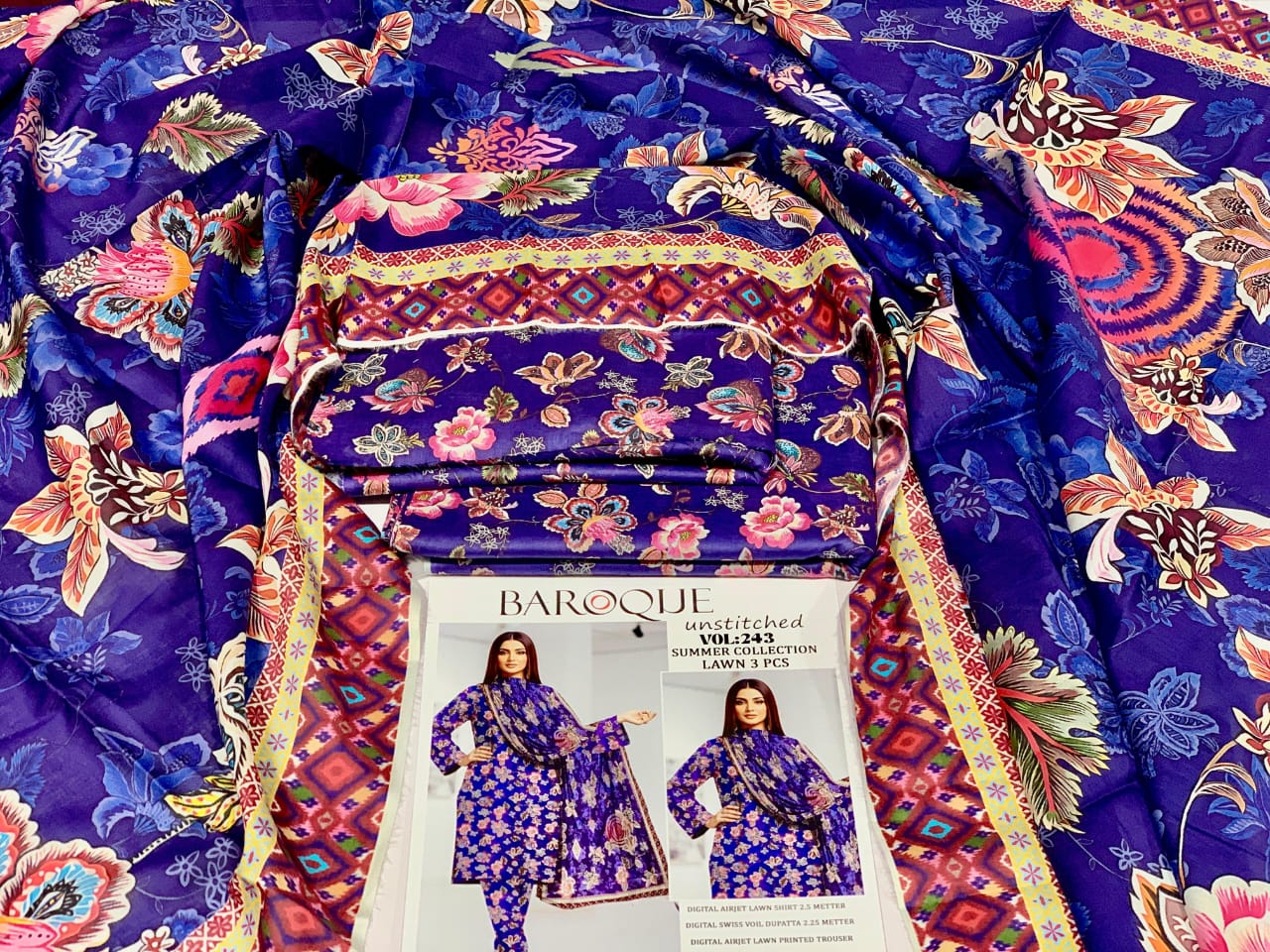 BRAND NEW 3PC DIGITAL PRINTED COLLECTION