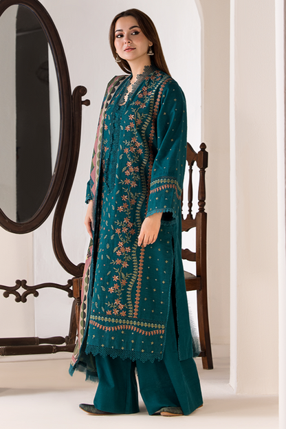 SOBIA NAZIR 3PC LAWN UNSTITCHED EMBROIDERED 