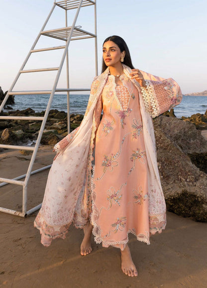 CRIMSON 3PC LAWN UNSTITCHED EMBROIDERED 
Code:4028