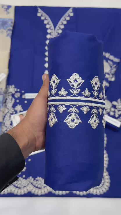 ZARA SHAHJAHAN LAWN WITH DIGITAL PRINT VOIL DOBBY DUPATTA