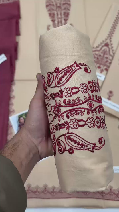 KHADDI LAWN WITH DIGITAL PRINT VOIL DOBBY DUPATTA