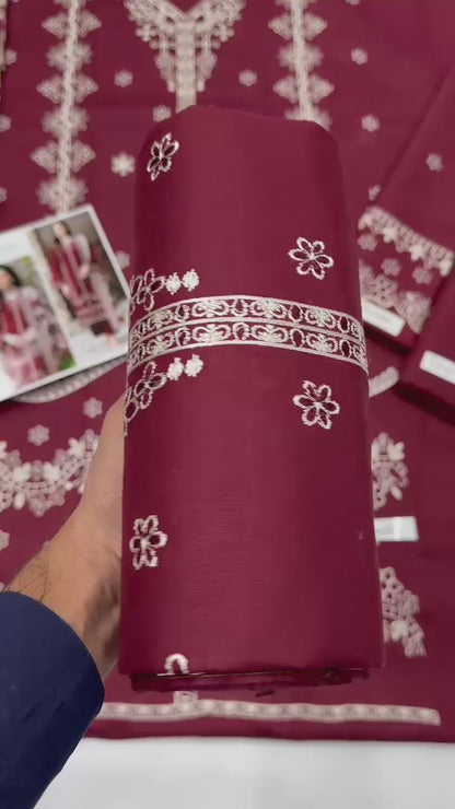 FARASHA LAWN WITH DIGITAL PRINT VOIL DOBBY DUPATTA