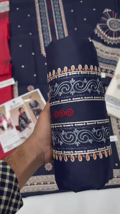 JAZMIN LAWN WITH DIGITAL PRINT VOIL DOBBY DUPATTA