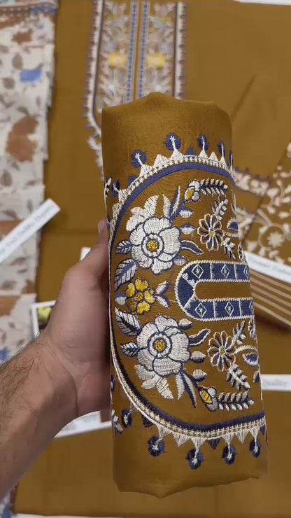 Sapphire LAWN WITH DIGITAL PRINT VOIL DOBBY DUPATTA