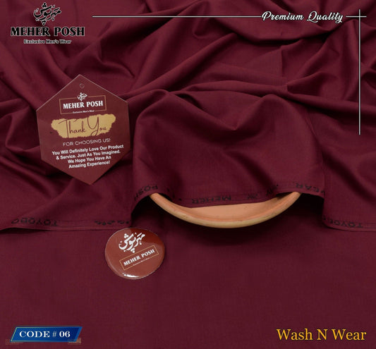 Meher e Posh - Premium Toyobo Wash N Wear - 006