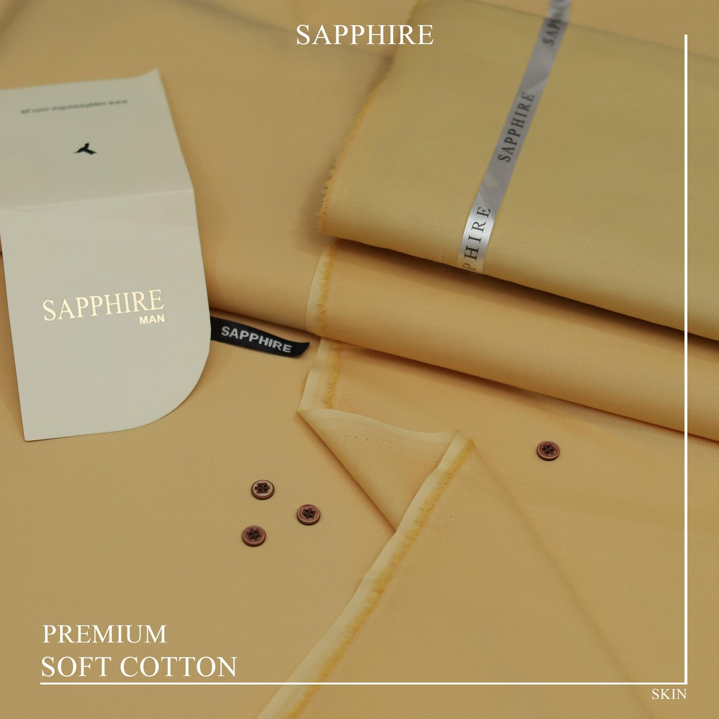 SAPPHIRE GIZA COTTON

《  SOFT COTTON  》