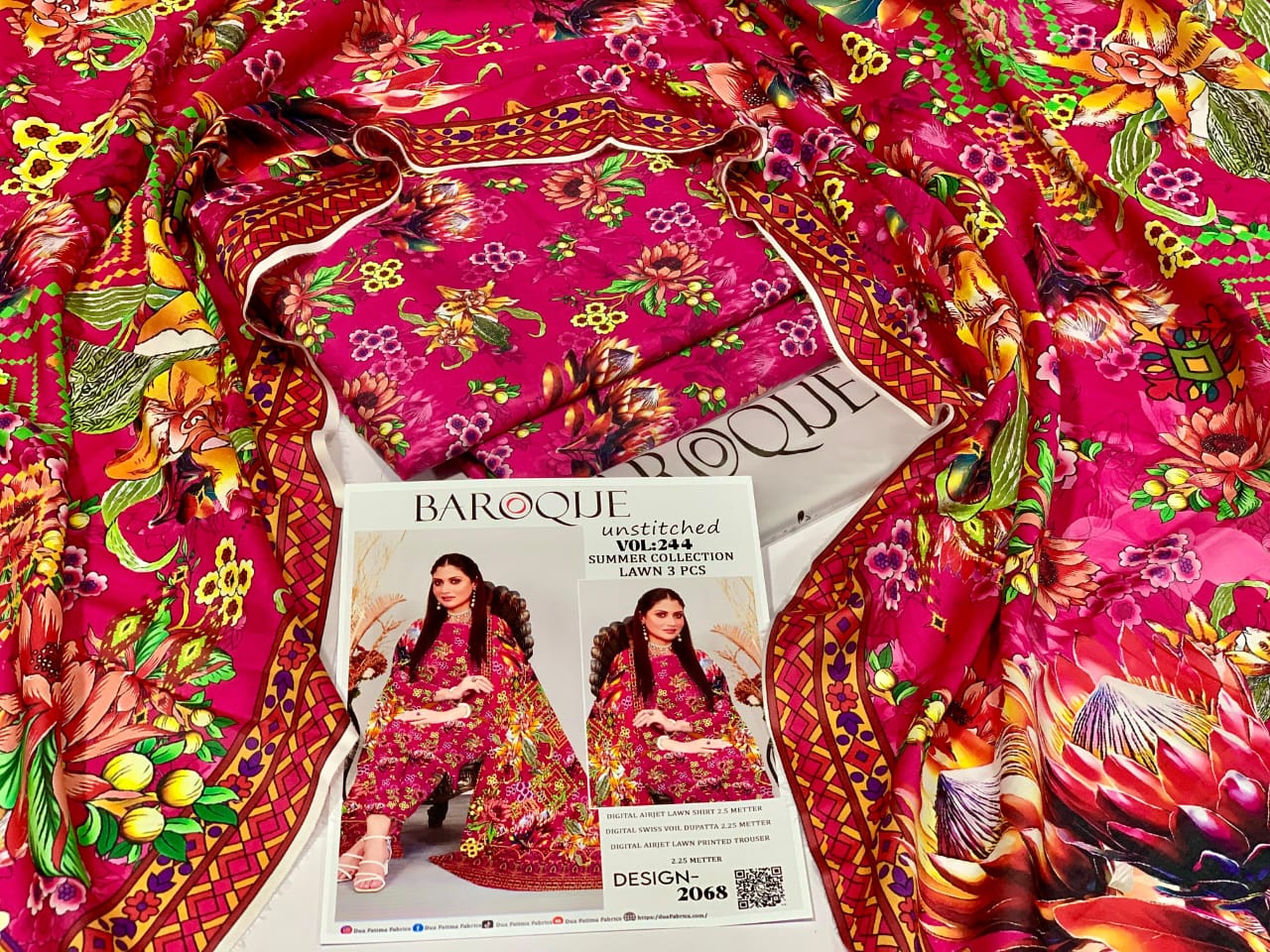 BRAND NEW 3PC DIGITAL PRINTED COLLECTION