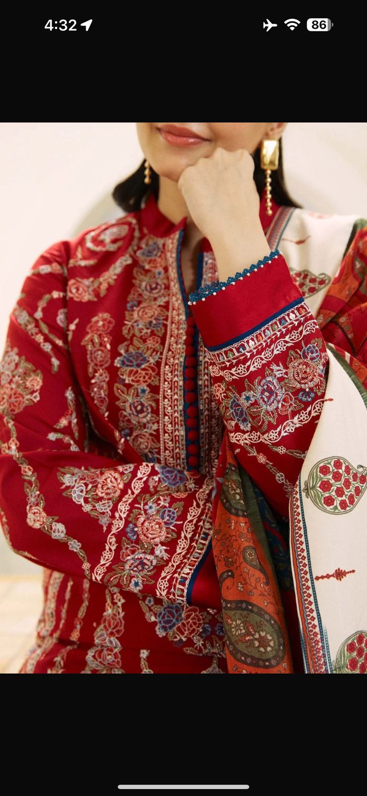 Zara Coco - Winter 3PC  Linen | CODE 7014