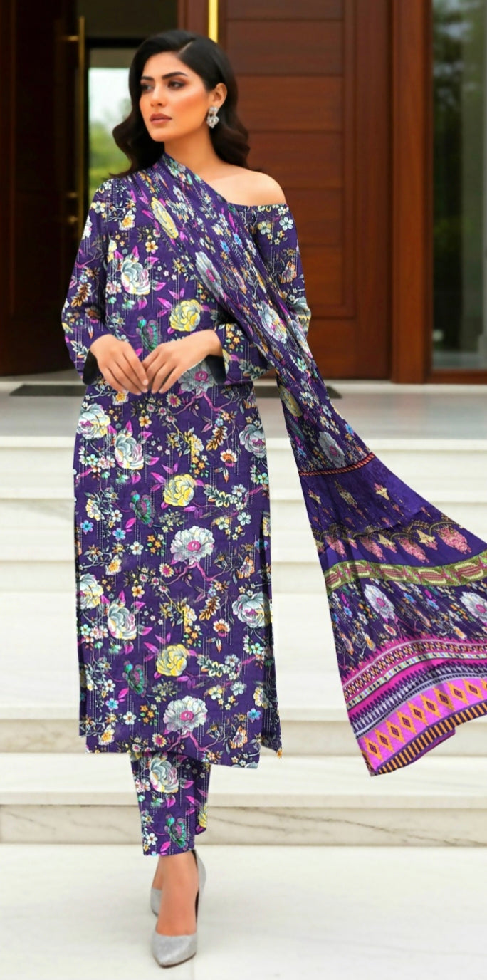 BRAND NEW 3PC DIGITAL PRINTED COLLECTION