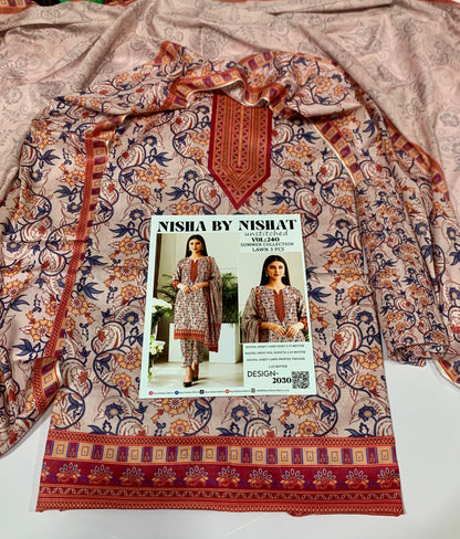 BRAND NEW 3PC DIGITAL PRINTED COLLECTION