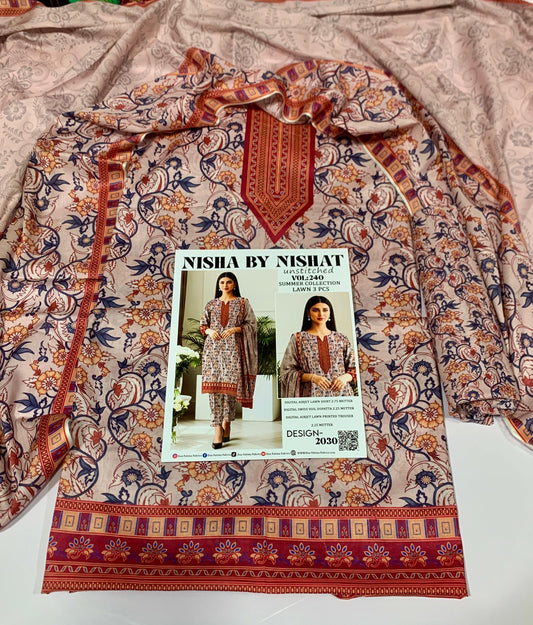 BRAND NEW 3PC DIGITAL PRINTED COLLECTION