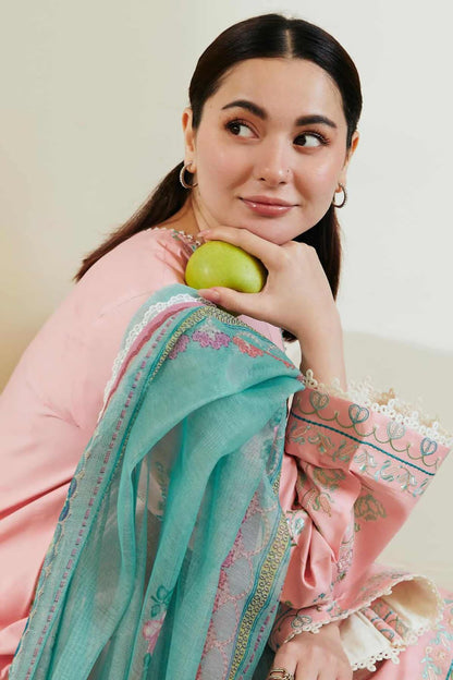 Zara Coco - Winter 3PC  Linen | CODE 3023