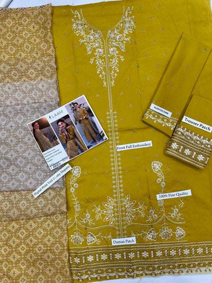 LAAM LAWN WITH DIGITAL PRINT VOIL DOBBY DUPATTA