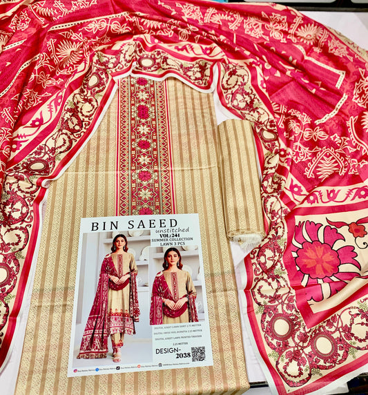 BRAND NEW 3PC DIGITAL PRINTED COLLECTION