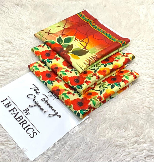 BRAND NEW 3PC DIGITAL PRINTED ALLOVER COLLECTION