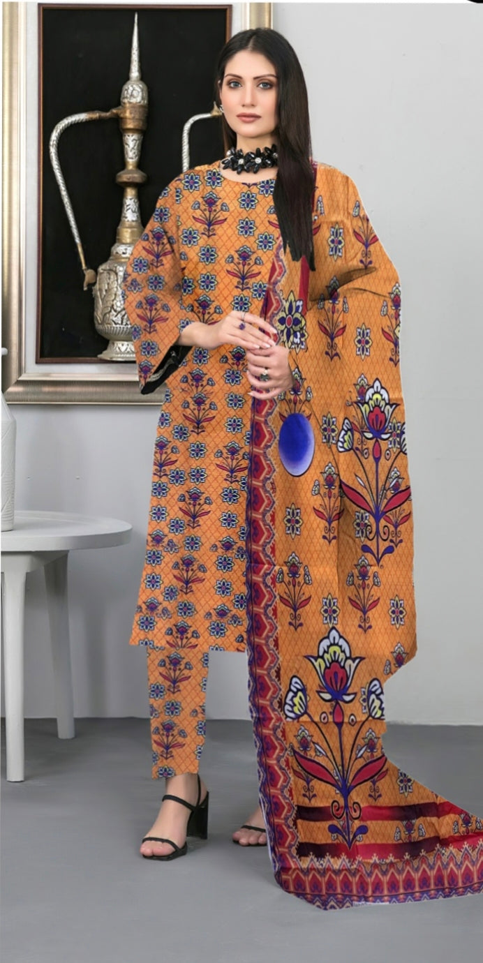 BRAND NEW 3PC DIGITAL PRINTED COLLECTION