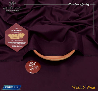 Meher e Posh - Premium Toyobo Wash N Wear - 012