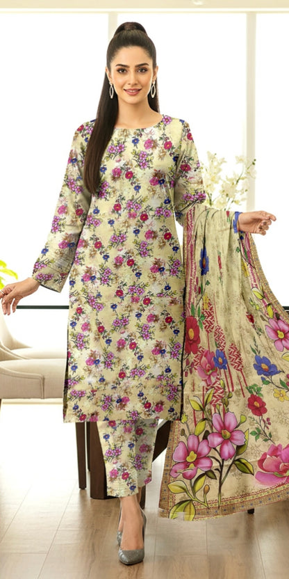 BRAND NEW 3PC DIGITAL PRINTED COLLECTION