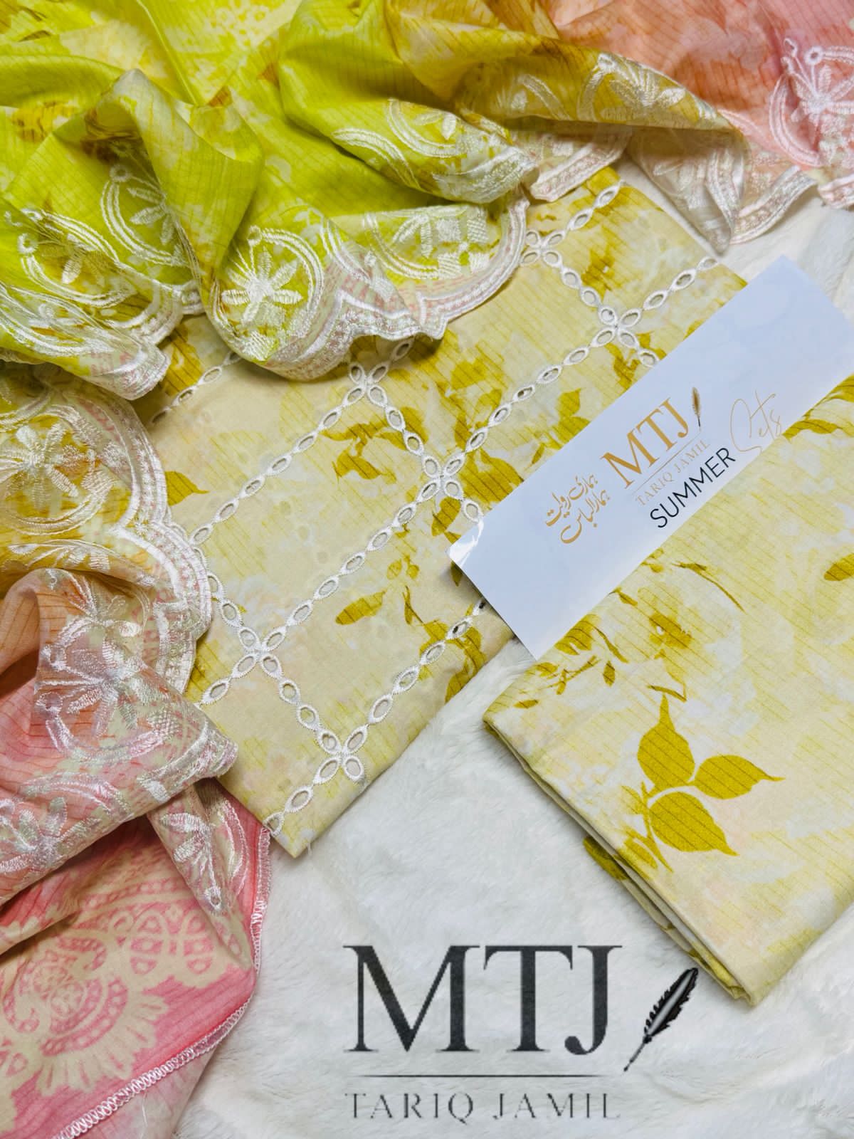 MTJ 3pc Summer Eid Collection (Code:MTJ-013)
