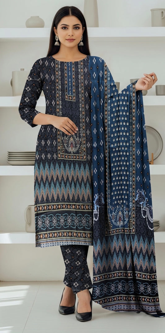 BRAND NEW 3PC DIGITAL PRINTED COLLECTION