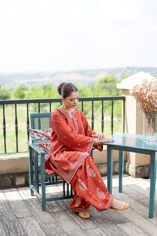 LAWN Shirt Front  HEAVY  Embroidery