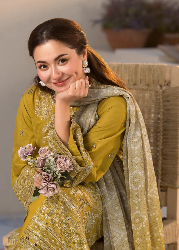 LAAM LAWN WITH DIGITAL PRINT VOIL DOBBY DUPATTA