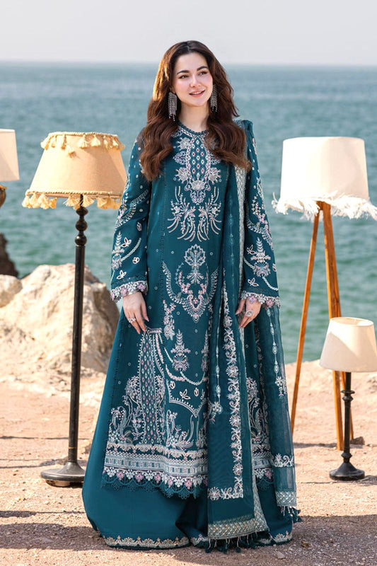 QALAMKAR 3pc Summer Casual Collection - Code: 1001AZ