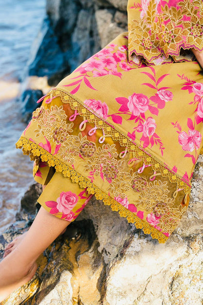 BAROUQE – 3 Piece Lawn Summer Casual Collection (Code: VOL1)