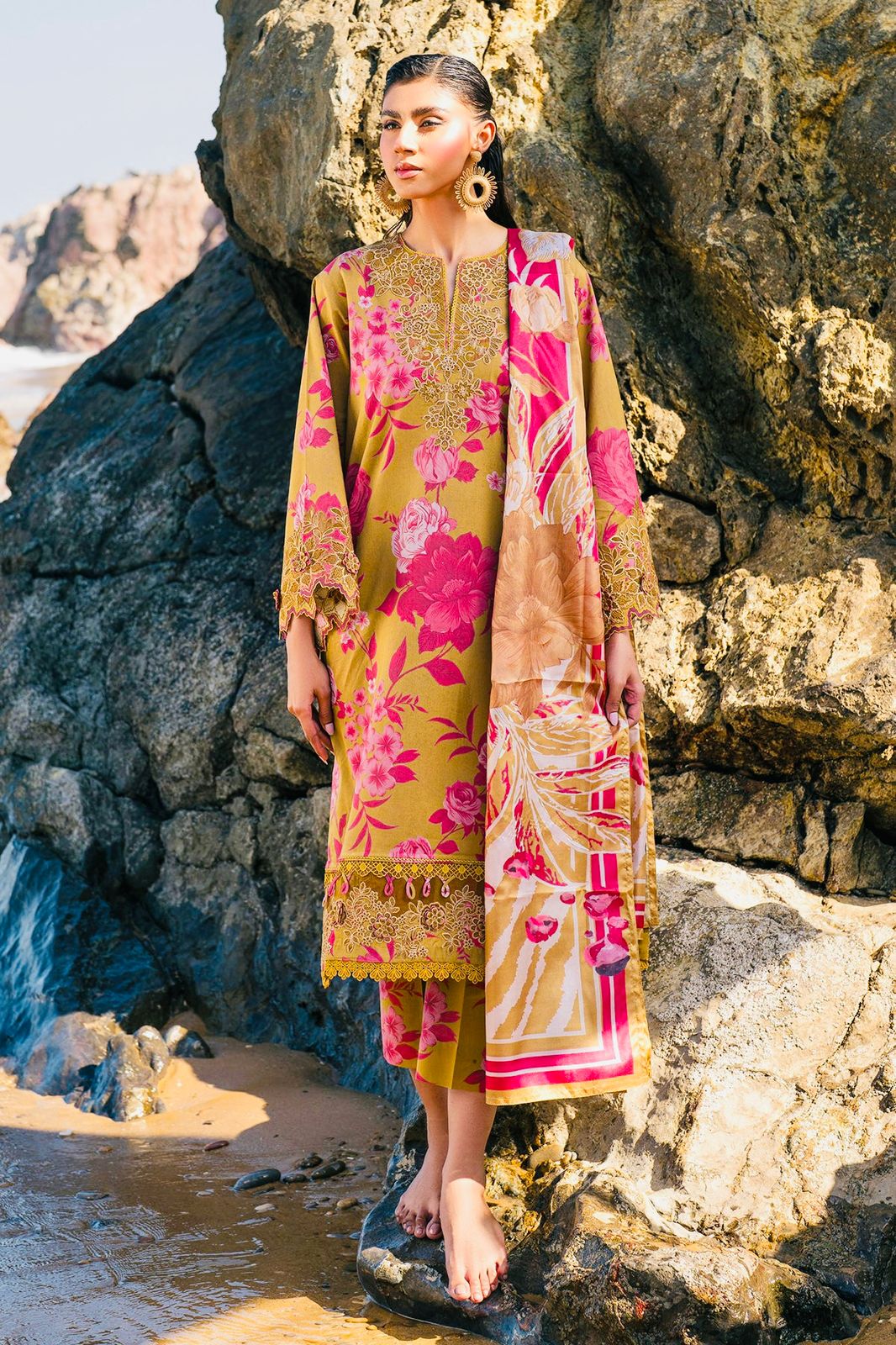 BAROUQE – 3 Piece Lawn Summer Casual Collection (Code: VOL1)