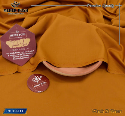 Meher e Posh - Premium Toyobo Wash N Wear - 011