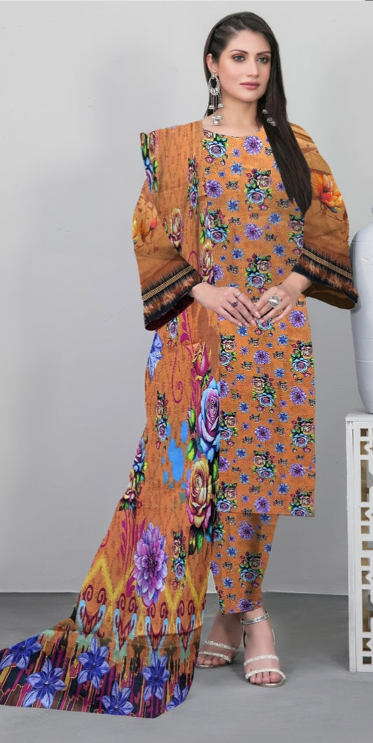 BRAND NEW 3PC DIGITAL PRINTED COLLECTION