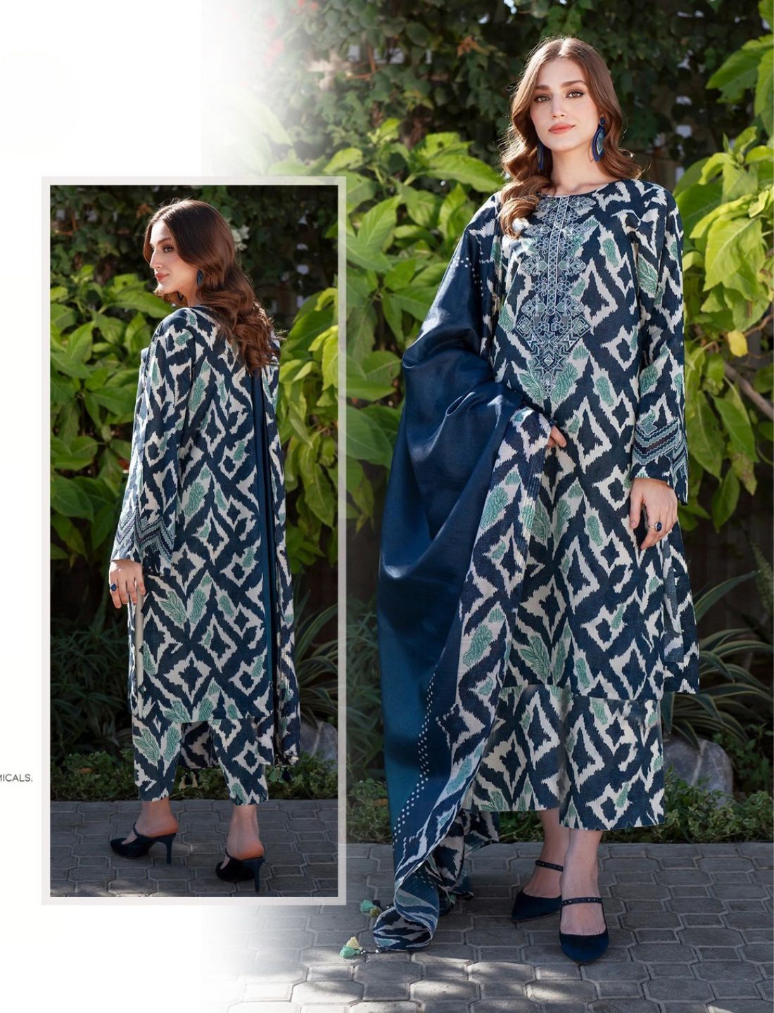 BAROUQE – 3 Piece Lawn Summer Casual Collection (Code: VOL1)