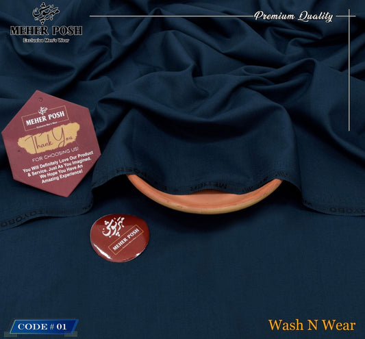 Meher e Posh - Premium Toyobo Wash N Wear - 001
