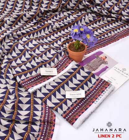 Jhanara Linen 2pc Winter |  CODE PL-1