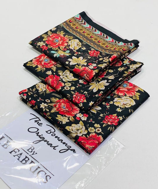 BRAND NEW 3PC DIGITAL PRINTED ALLOVER COLLECTION